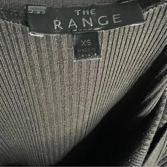 The Range DIVISION RIB SCOOP BACK JUMPSUIT BLACK X SMALL - Picture 12 of 12